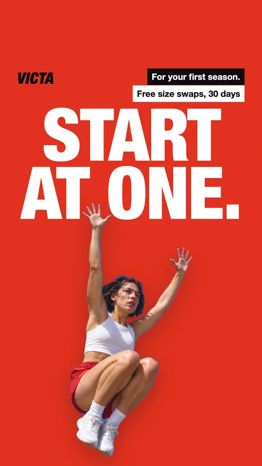 Victa Story ad: Start at one.