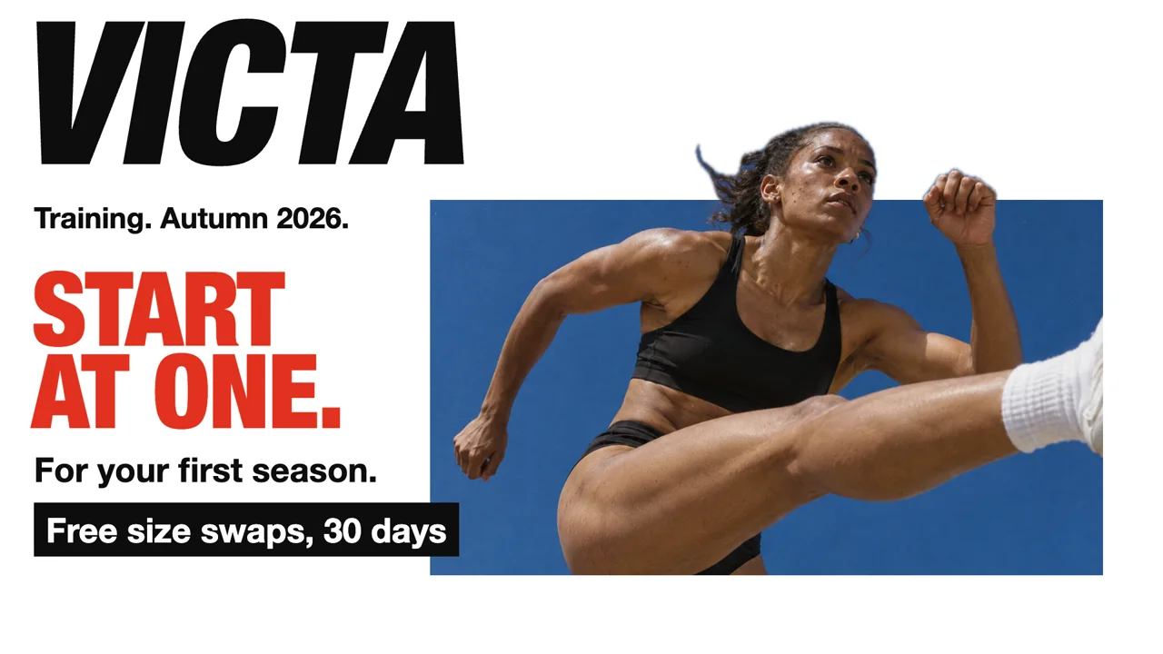 Victa wide ad for Customer A, Start at one.