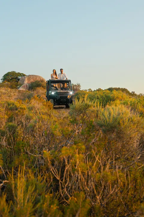 The off-road drive to sundowners at De Wildeveldt, still 4